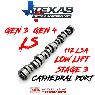 Texas Speed GM Gen 3 Gen 4 LS Truck Stage 3 Camshaft 4.8L 5.3L 6.0L 6 ...