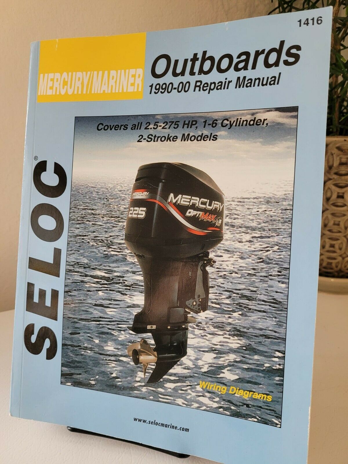 Mercury / Mariner Outboards 1990-00 Repair Manual Seloc Unused