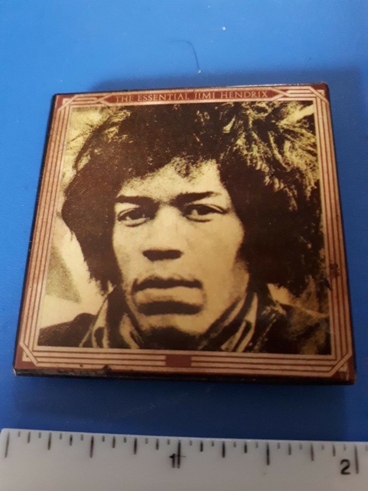 Jimi Hendrix Vintage Pin 1970s 1980s 