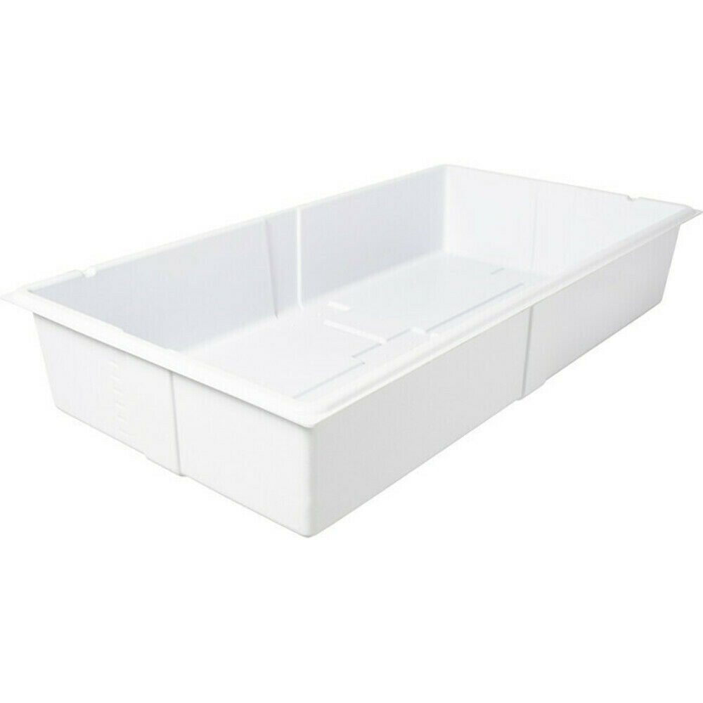 Active Aqua Premium Deep Flood Table, White, 2'x4