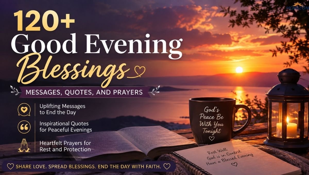 120+ Good Evening Blessings: Messages, Quotes, and Prayers