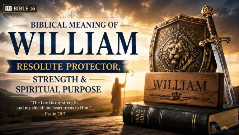 Biblical Meaning of William: Resolute Protector, Strength & Spiritual Purpose