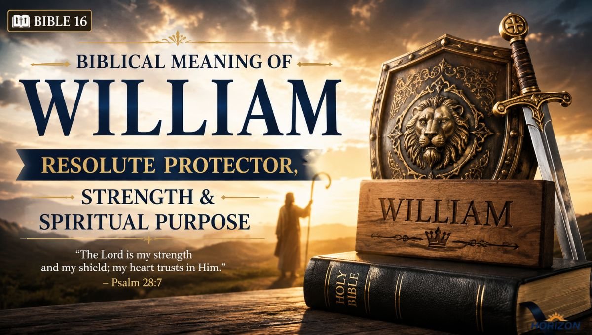Biblical Meaning of William: Resolute Protector, Strength & Spiritual Purpose