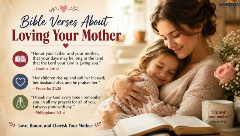 Bible Verses About Loving Your Mother