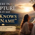 Where in Scripture Does It Say “He Knows My Name”?