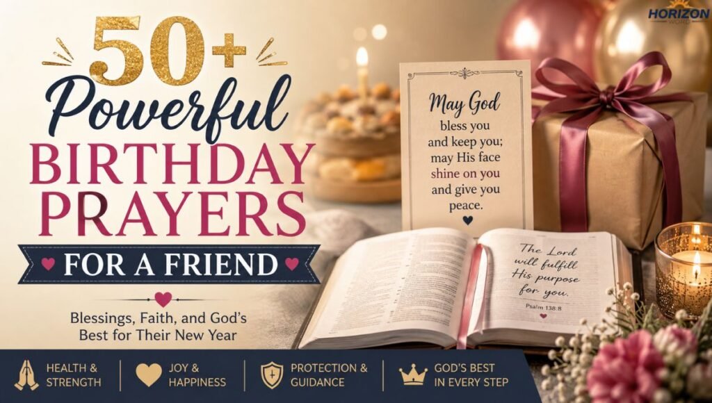 50+ Powerful Birthday Prayers for a Friend