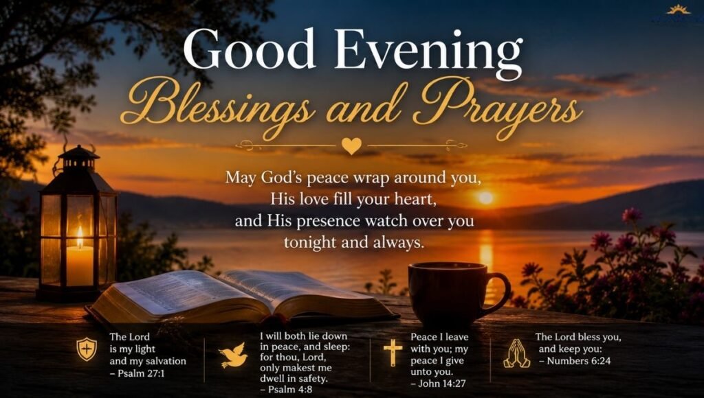 Good Evening Blessings and Prayers