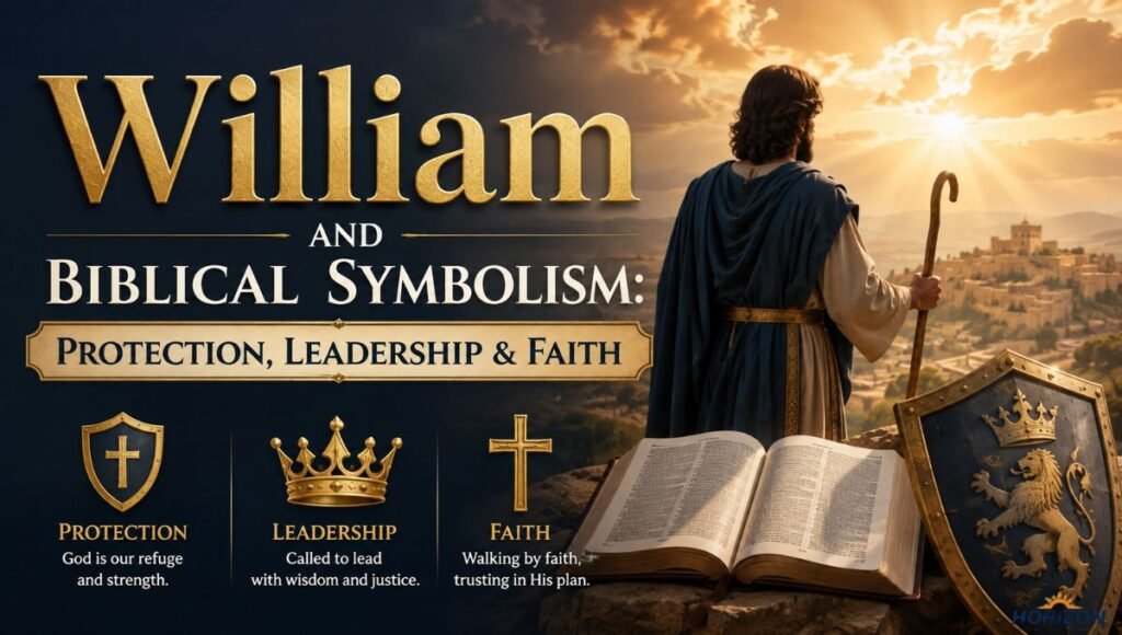 William and Biblical Symbolism: Protection, Leadership & Faith