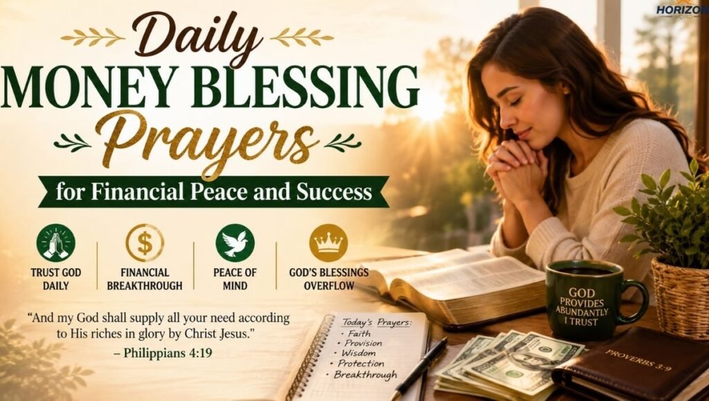 Daily Money Blessing Prayers for Financial Peace and Success