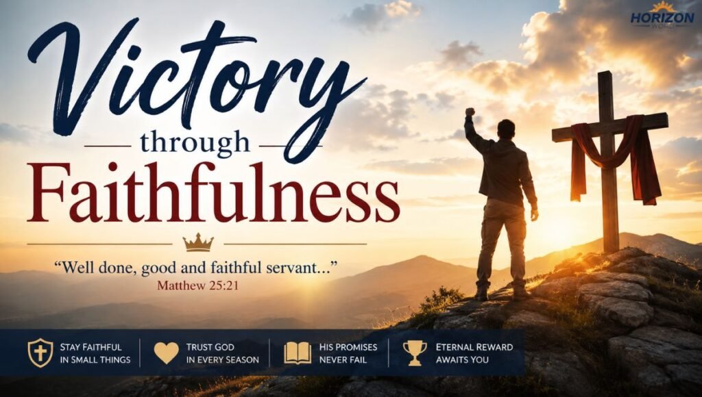 Victory through Faithfulness