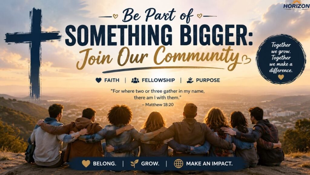 Be Part of Something Bigger: Join Our Community