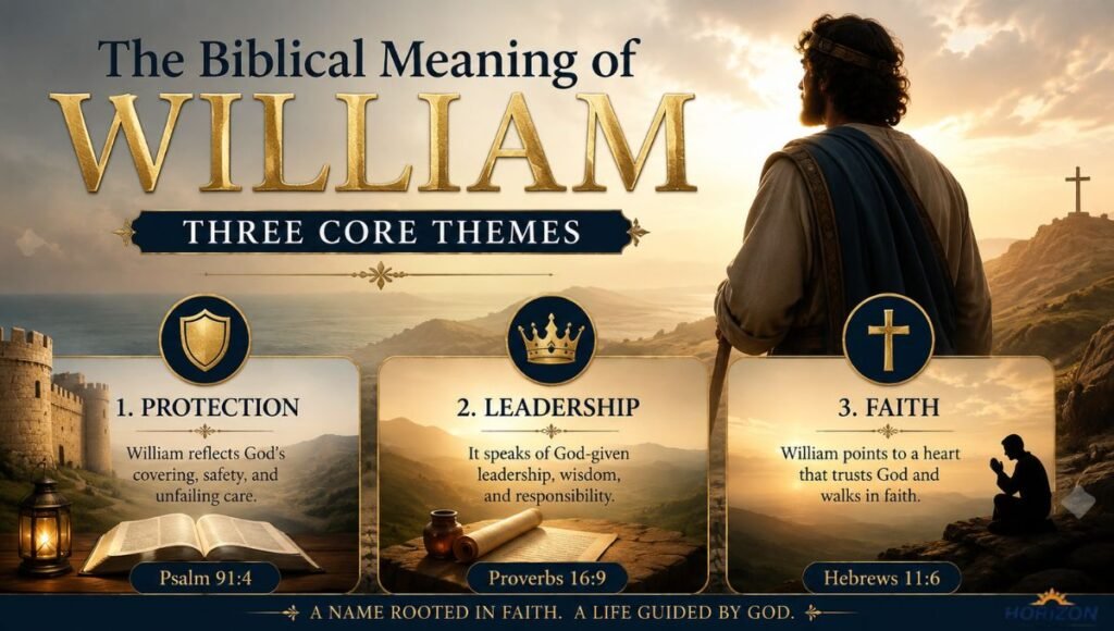 The Biblical Meaning of William: Three Core Themes