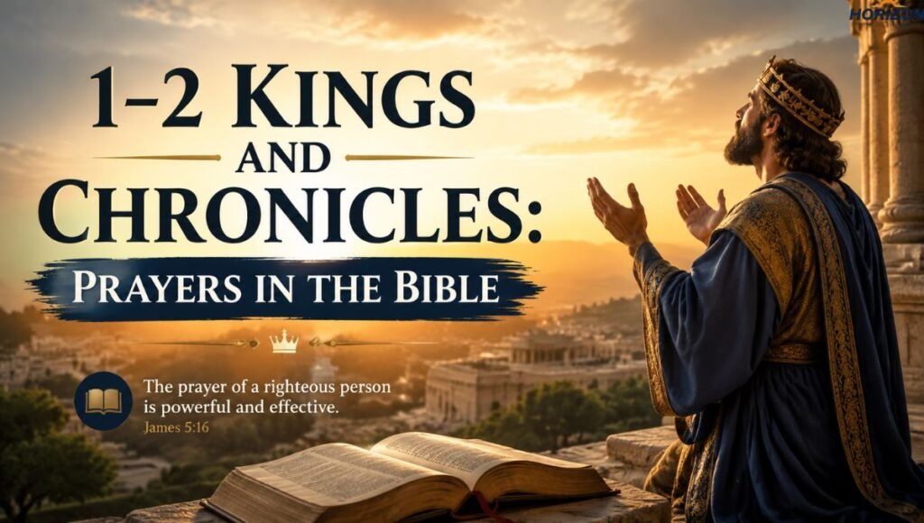 1–2 Kings and Chronicles: Prayers in the Bible