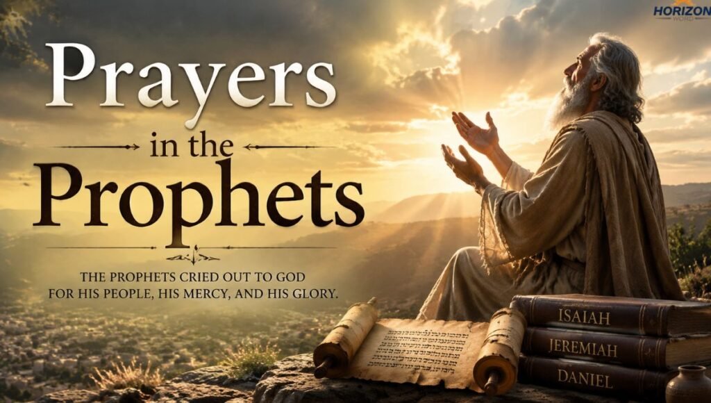 Prayers in the Prophets