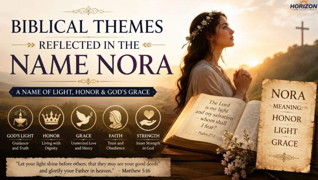 Biblical Themes Reflected in the Name Nora