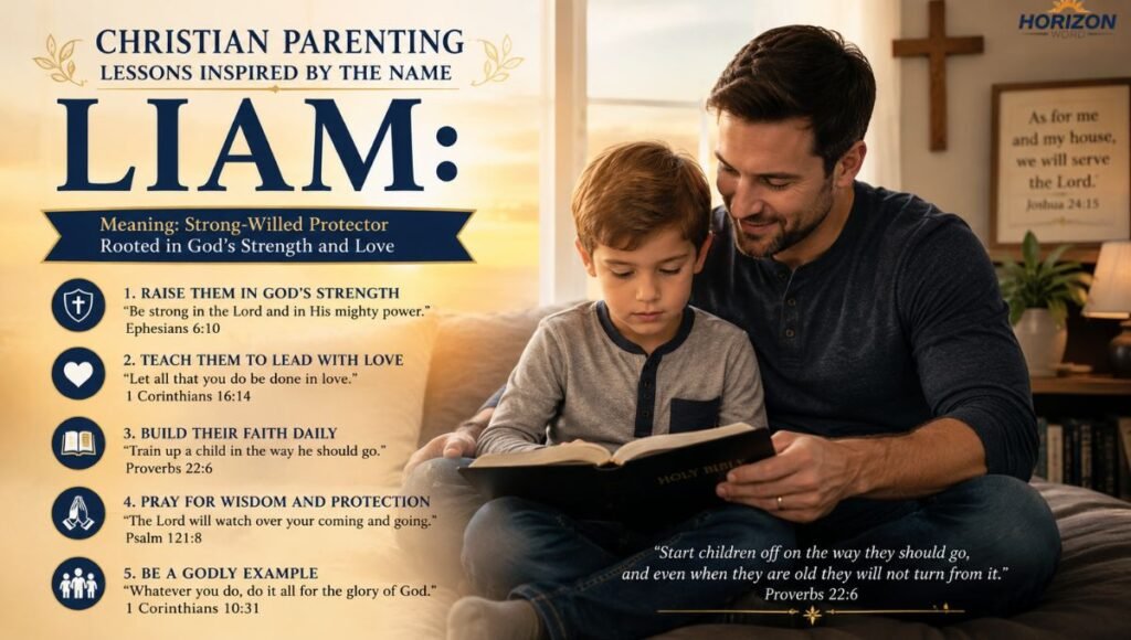 Christian Parenting Lessons Inspired by the Name Liam