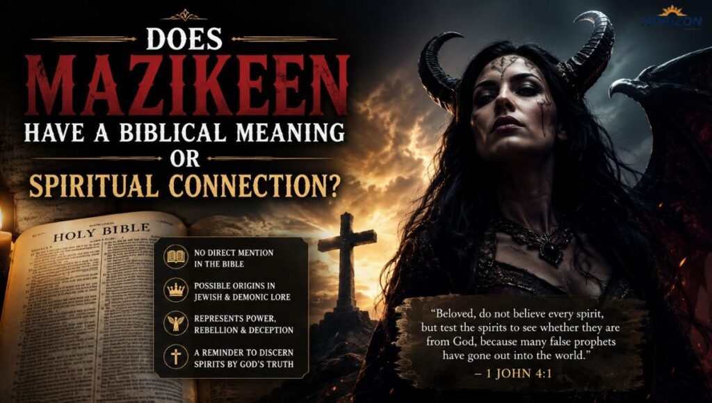 Does Mazikeen Have a Biblical Meaning or Spiritual Connection