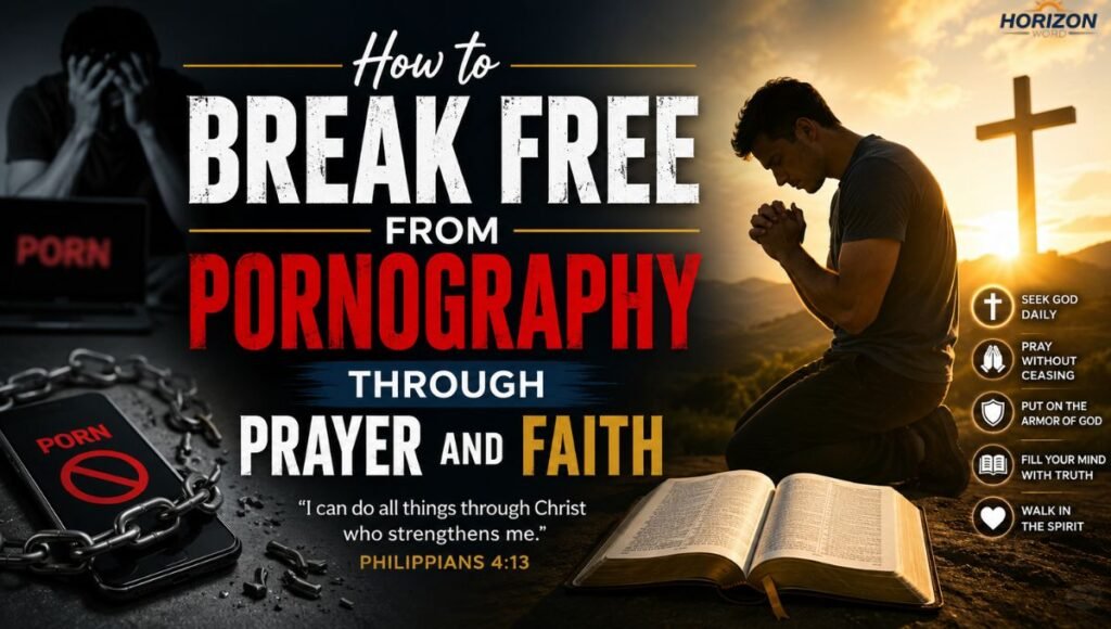 How to Break Free From Pornography Through Prayer and Faith