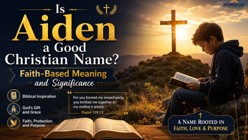 Is Aiden a Good Christian Name? Faith-Based Meaning and Significance