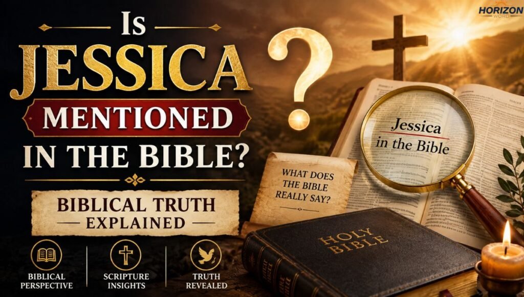 Is Jessica Mentioned in the Bible Biblical Truth Explained