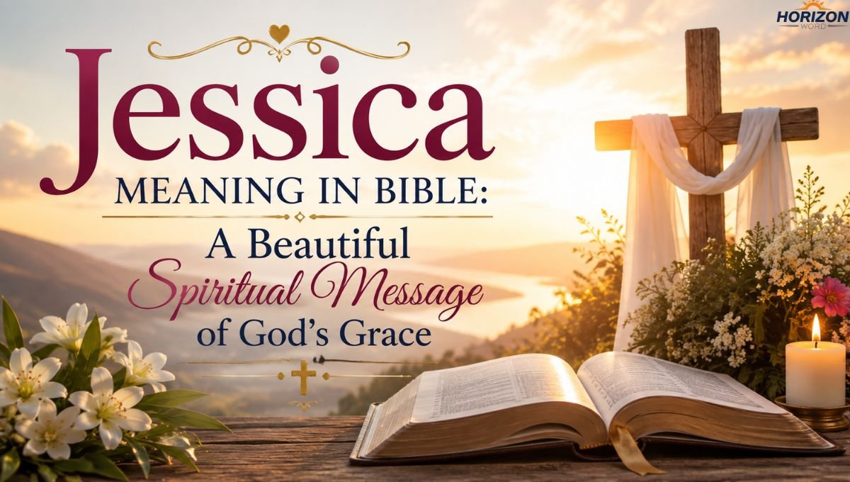 Jessica Meaning in Bible: A Beautiful Spiritual Message of God's Grace