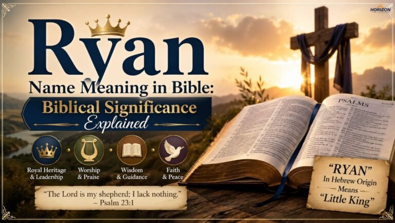 Ryan Name Meaning in Bible: Biblical Significance Explained