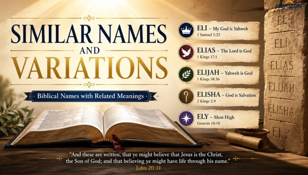 Similar Names and Variations