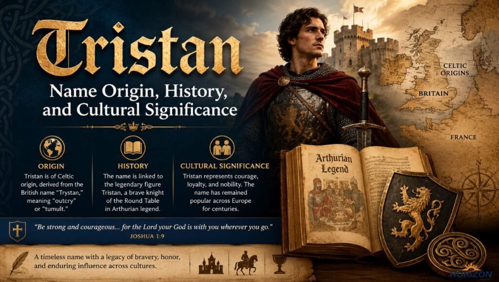Tristan Name Origin, History, and Cultural Significance
