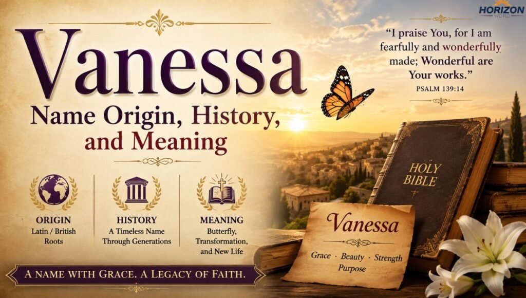Vanessa Name Origin, History, and Meaning