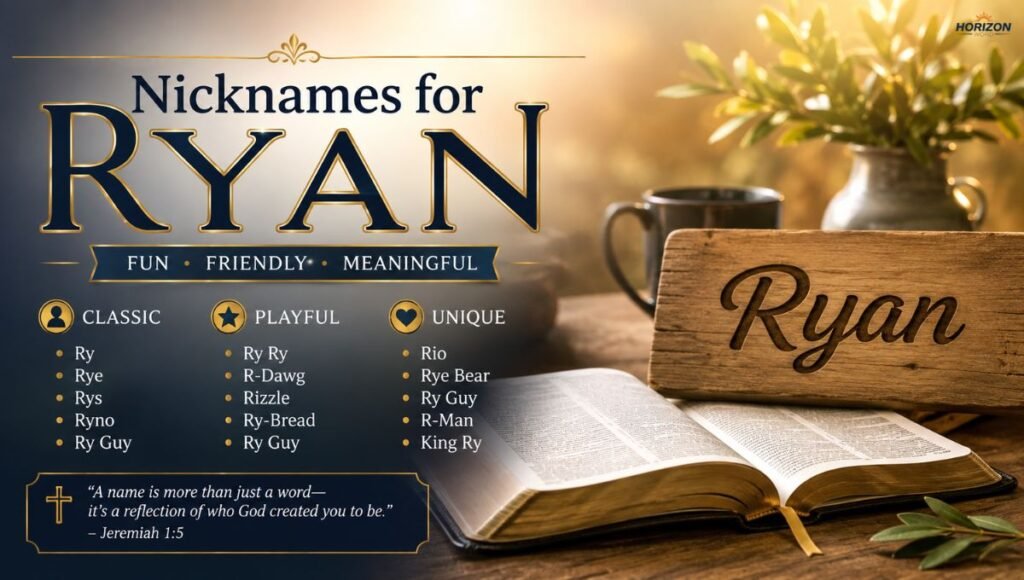 Nicknames for Ryan