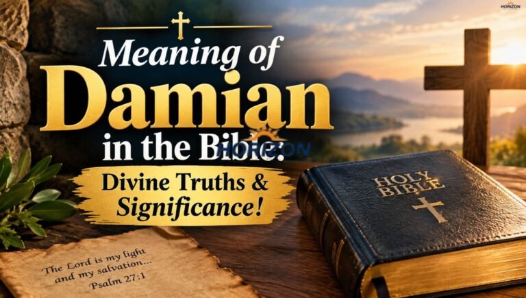 Meaning of Damian in the Bible: Divine Truths & Significance!
