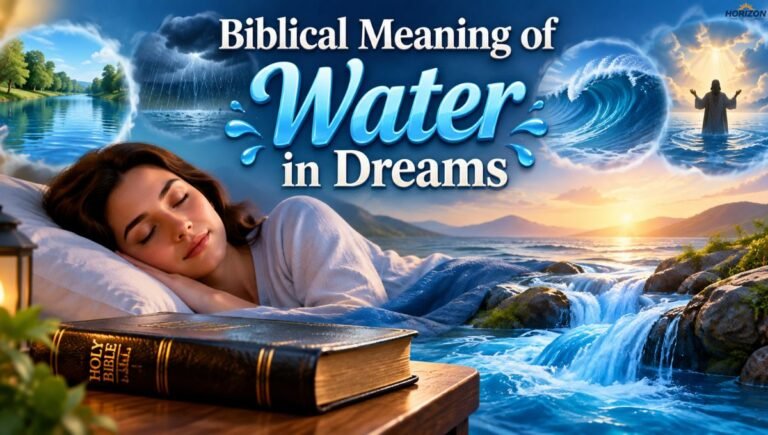 Biblical Meaning of Water in Dreams