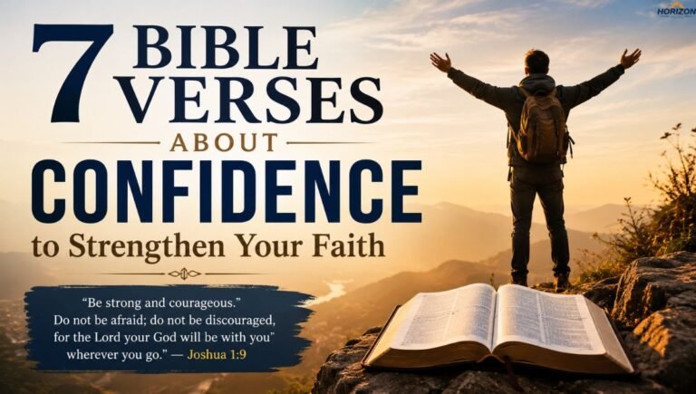 7 Bible Verses About Confidence to Strengthen Your Faith