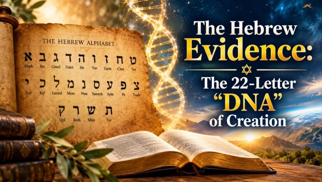 The Hebrew Evidence: The 22-Letter "DNA" of Creation