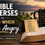 7 Bible Verses to Read When You're Angry