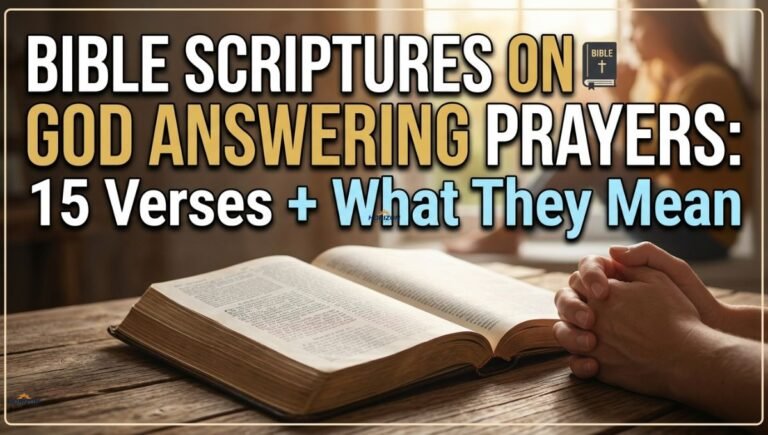 Bible Scriptures on God Answering Prayers: 15 Verses + What They Mean