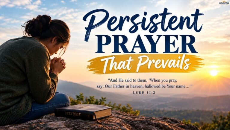 Persistent Prayer That Prevails