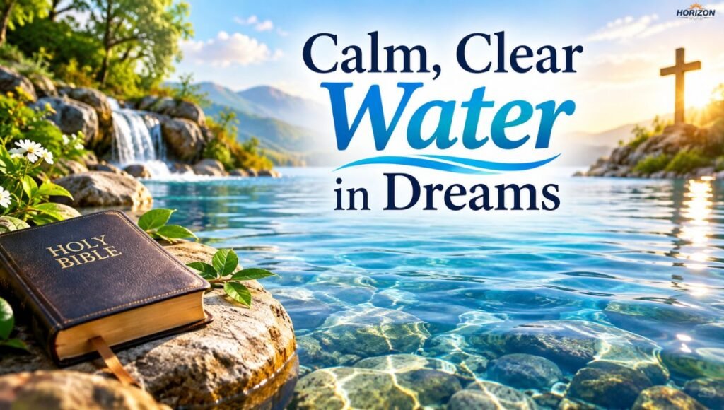 Calm, Clear Water in Dreams