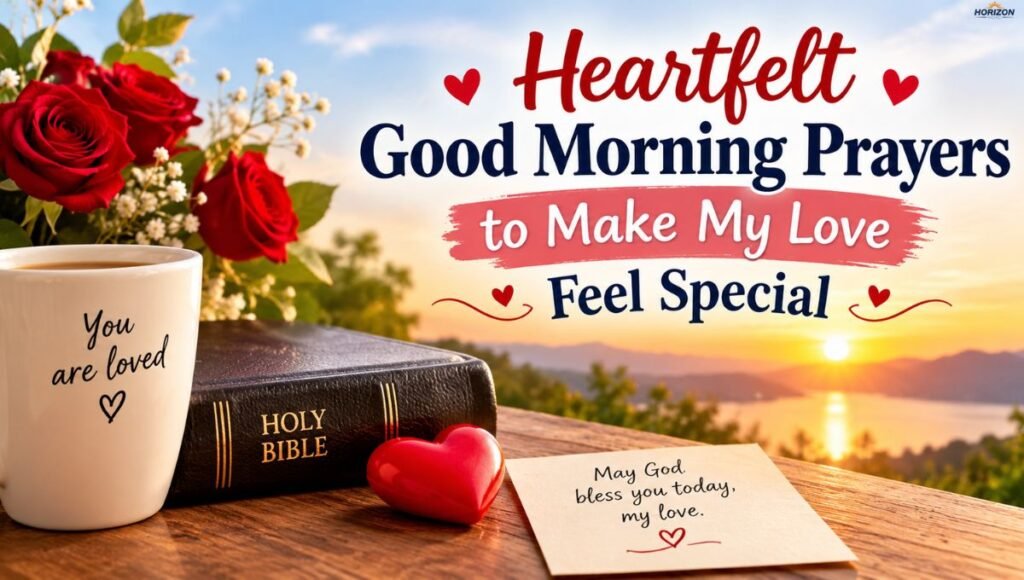Heartfelt Good Morning Prayers to Make My Love Feel Special