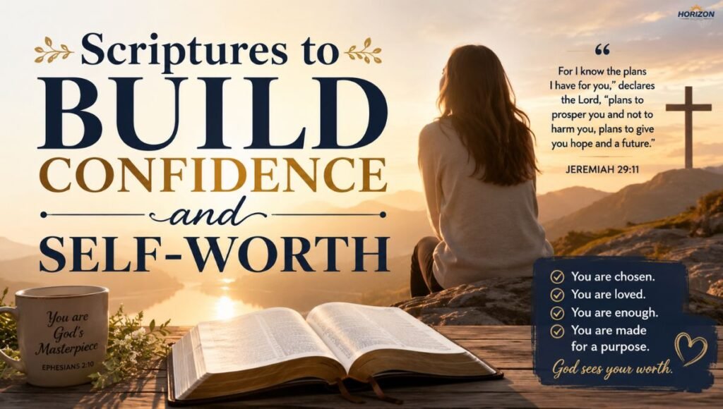 Scriptures to Build Confidence and Self-Worth