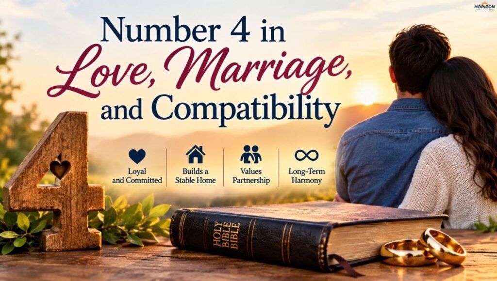 Number 4 in Love, Marriage, and Compatibility