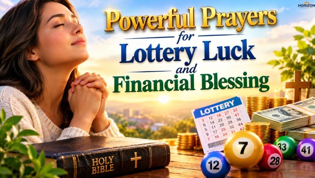 Powerful Prayers for Lottery Luck and Financial Blessings