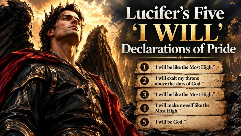 Lucifer's Five 'I Will' Declarations of Pride