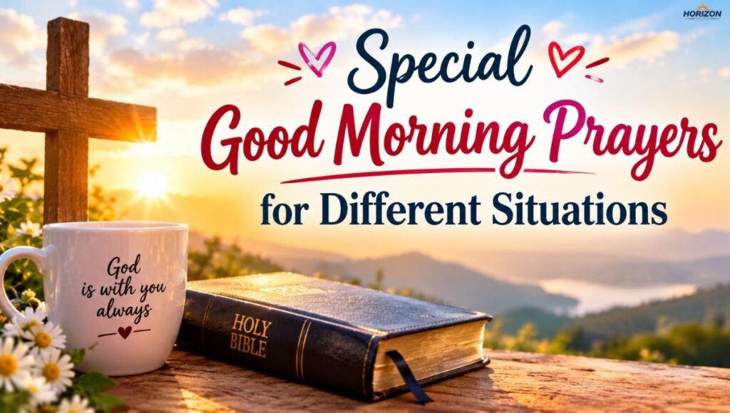 Special Good Morning Prayers for Different Situations