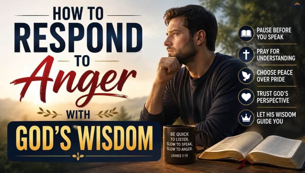 How to Respond to Anger With God's Wisdom