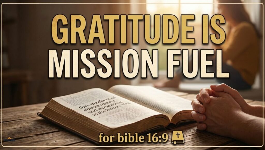 Gratitude is Mission Fuel