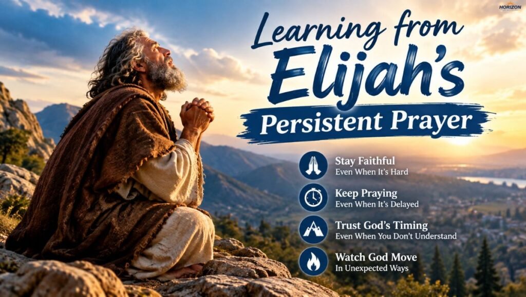 Learning from Elijah's Persistent Prayer