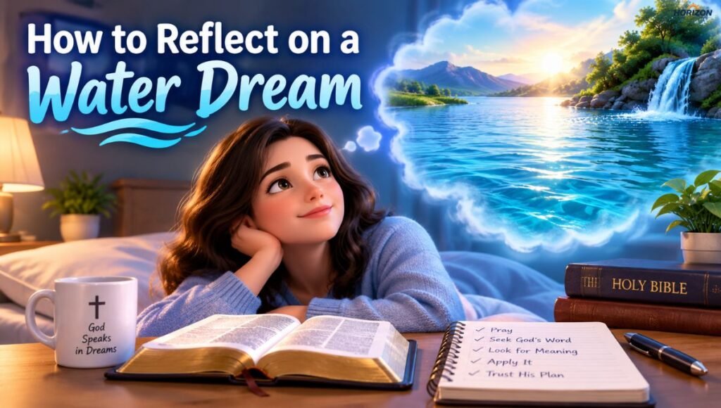 How to Reflect on a Water Dream