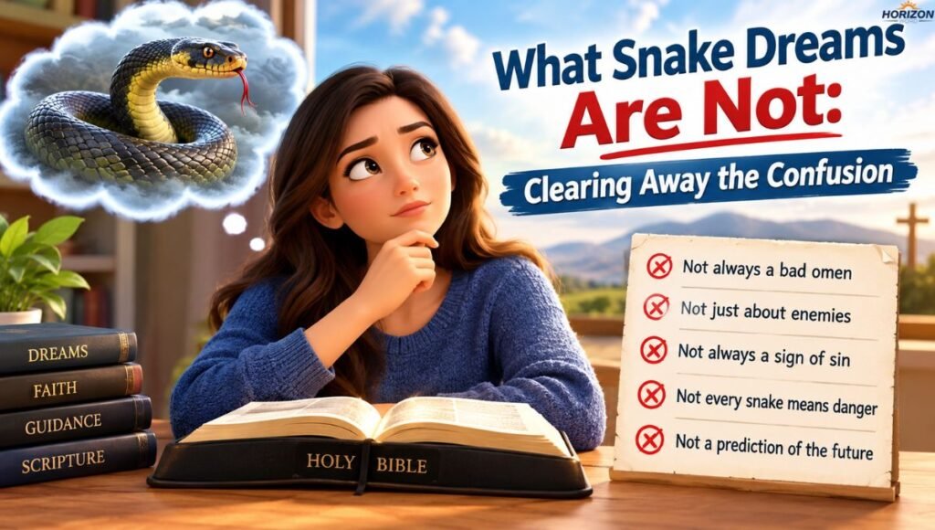 What Snake Dreams Are Not: Clearing Away the Confusion