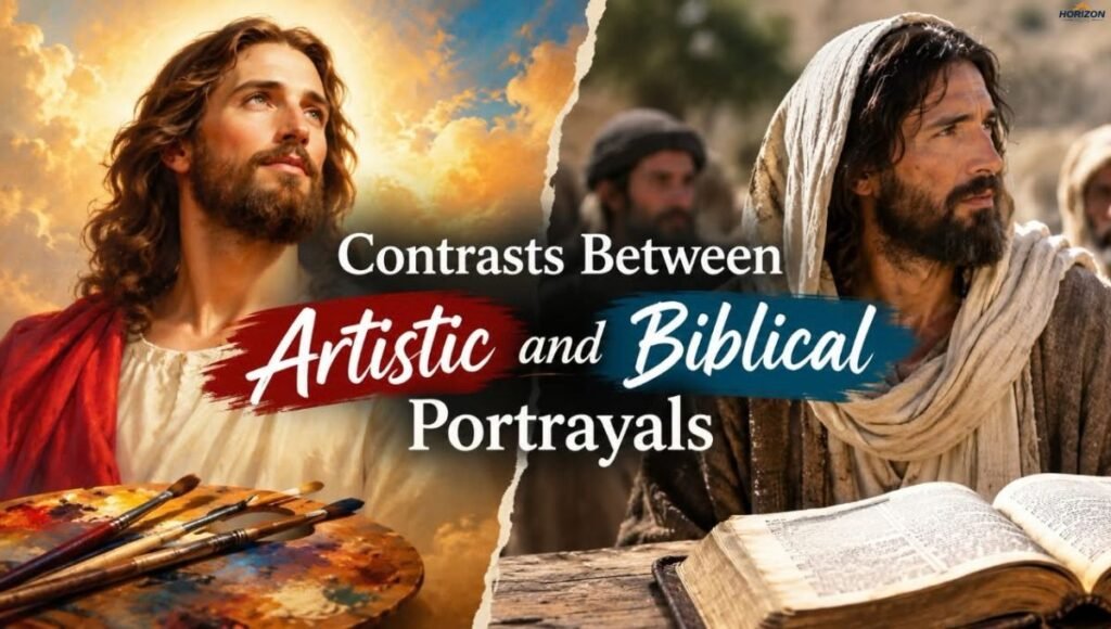 Contrasts Between Artistic and Biblical Portrayals